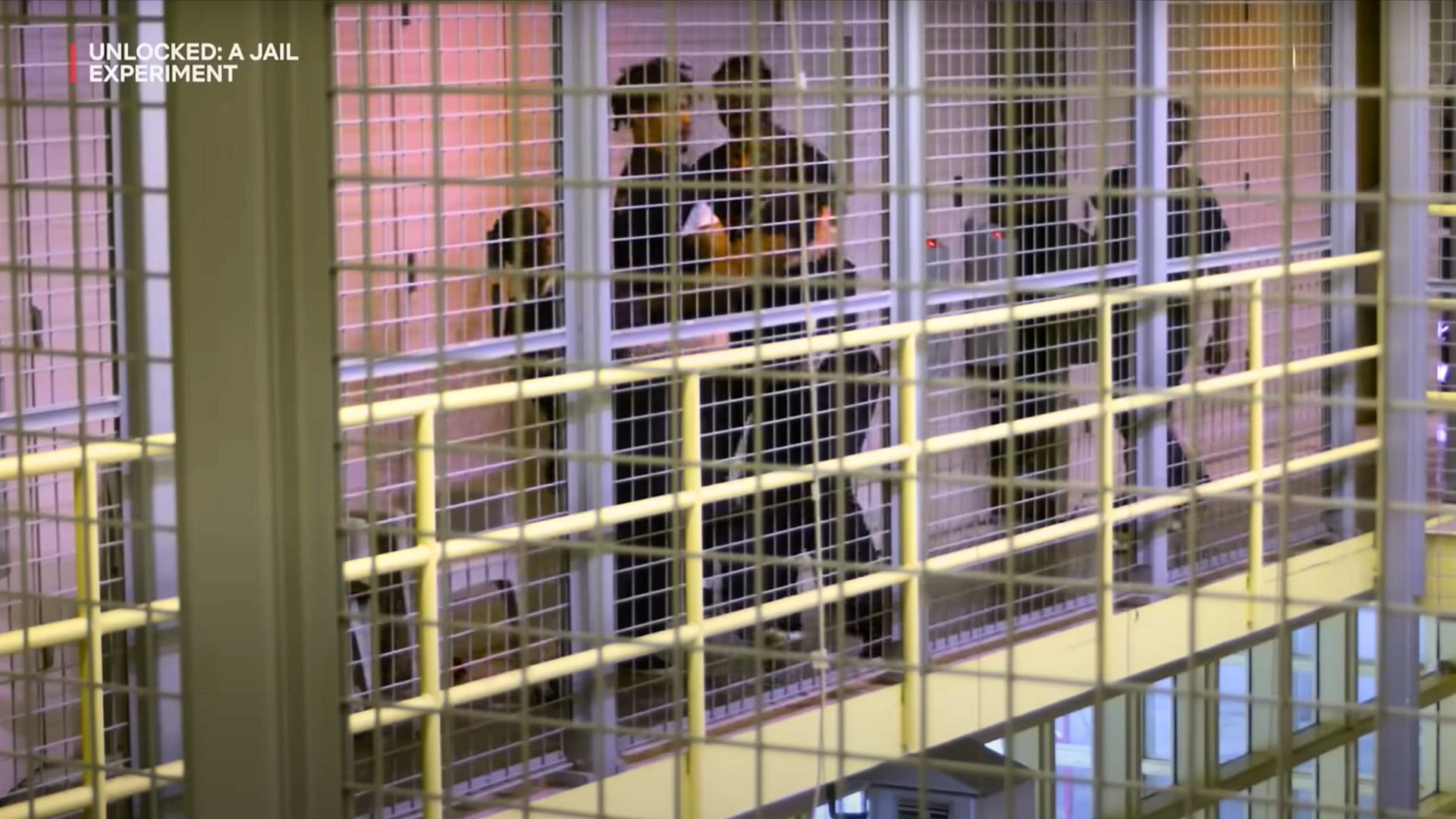 The series showed relaxed rules for jail inmates (Image via Netflix)